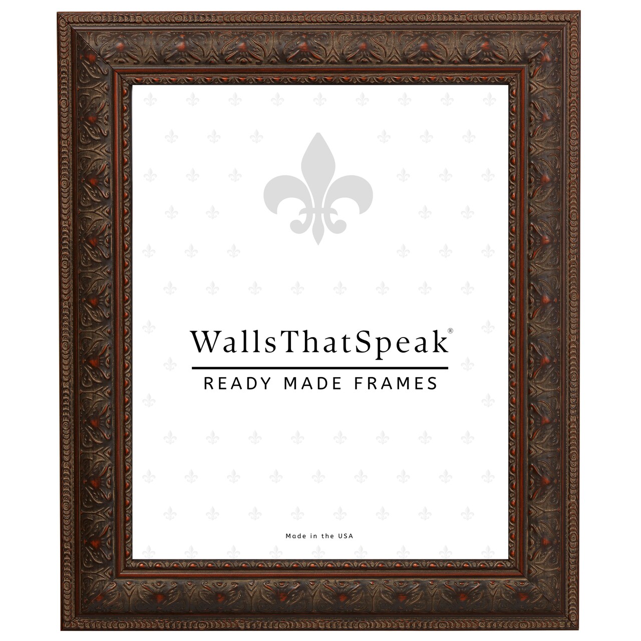 24x30 Medici 1.5 Inch Wood Moulding, Wall Display Frame for Art, Posters, or Photos wallsthatspeak